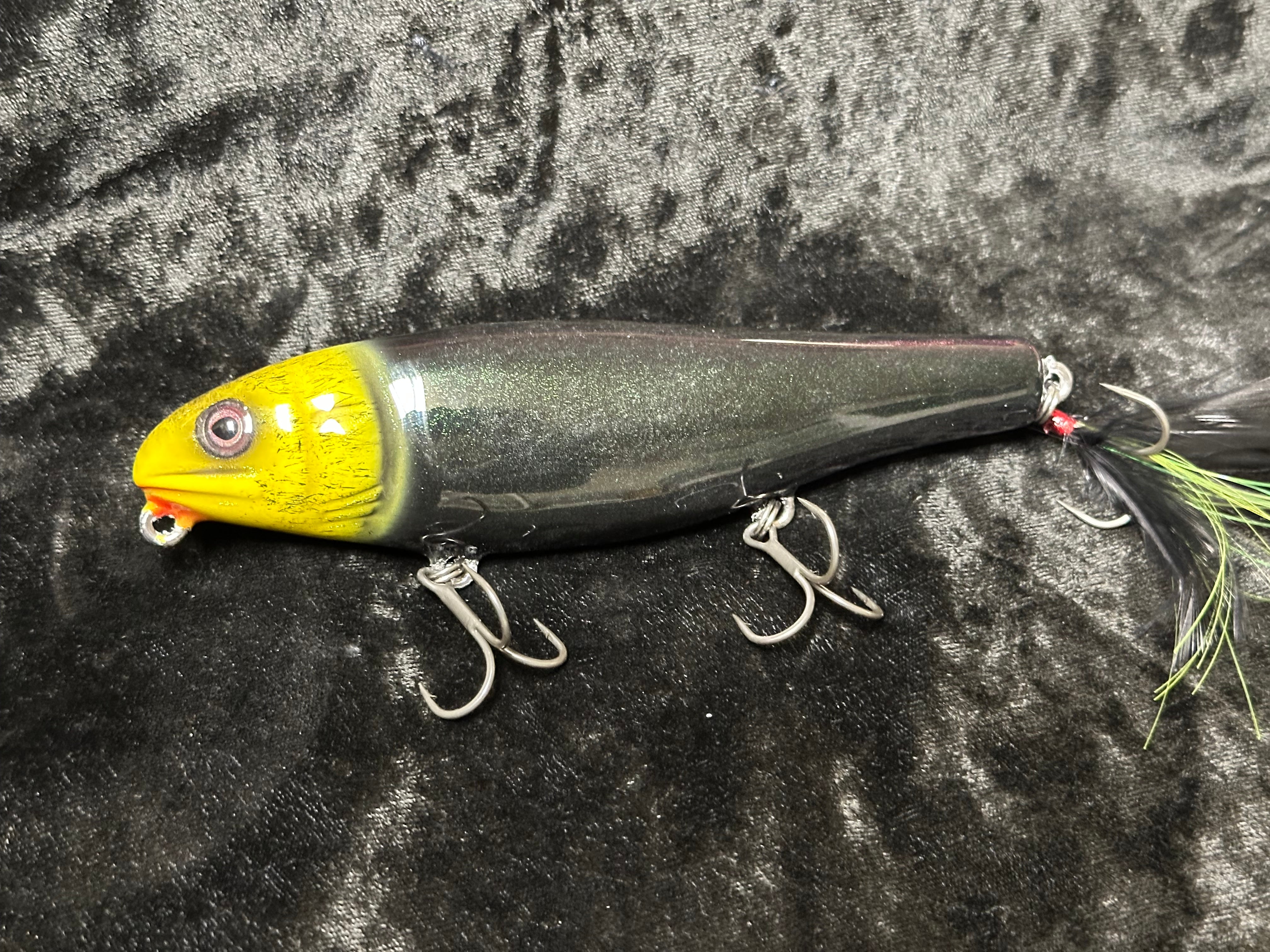 Wood Lunker Punker Custom Paint – Black Dog Bait Co.