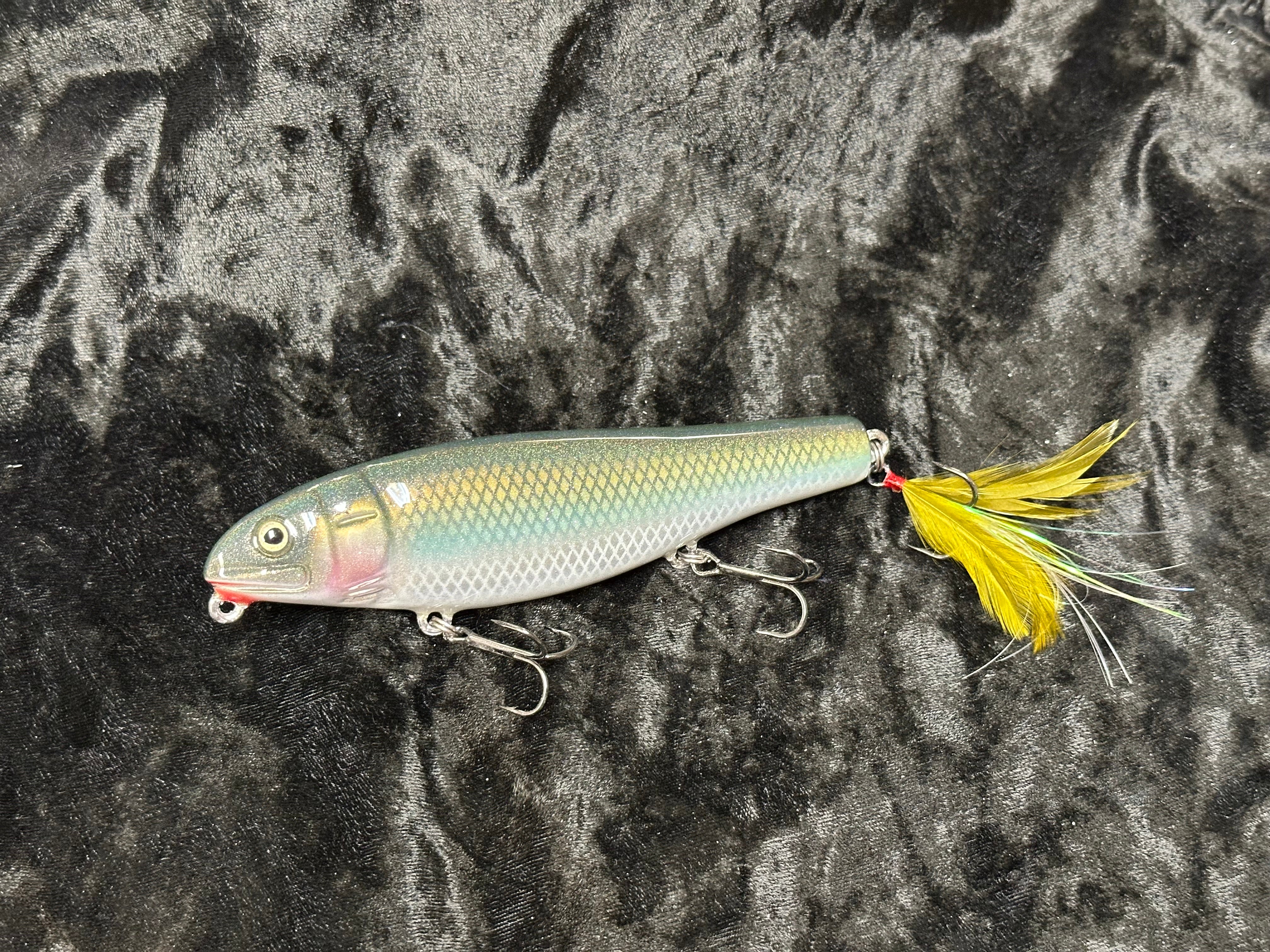 Wood Lunker Punker Custom Paint – Black Dog Bait Co.