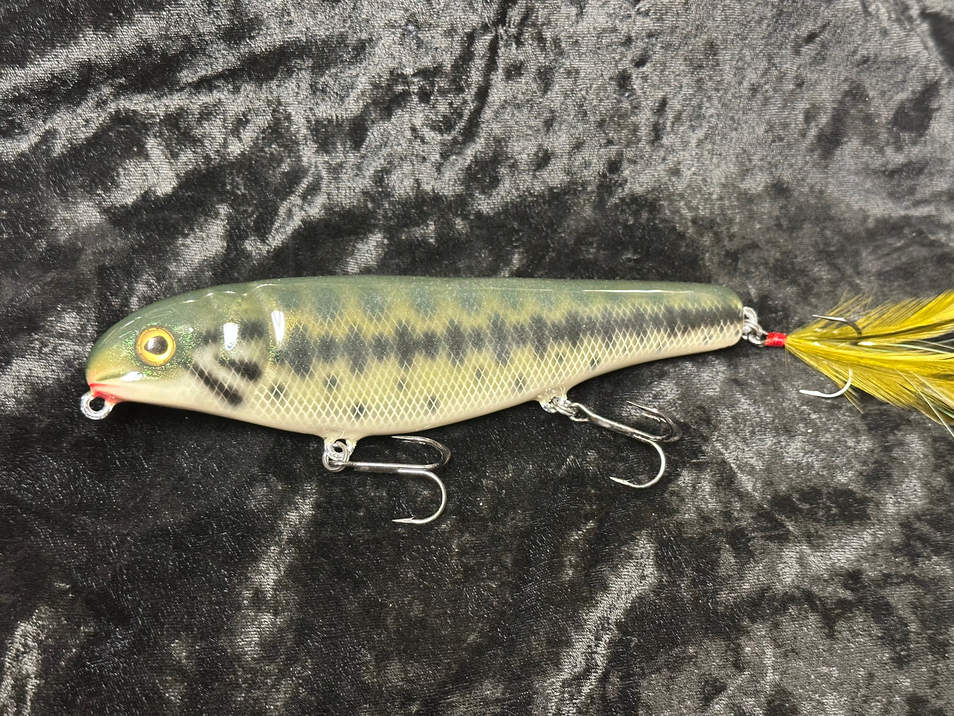 Wood Lunker Punker Custom Paint – Black Dog Bait Co.